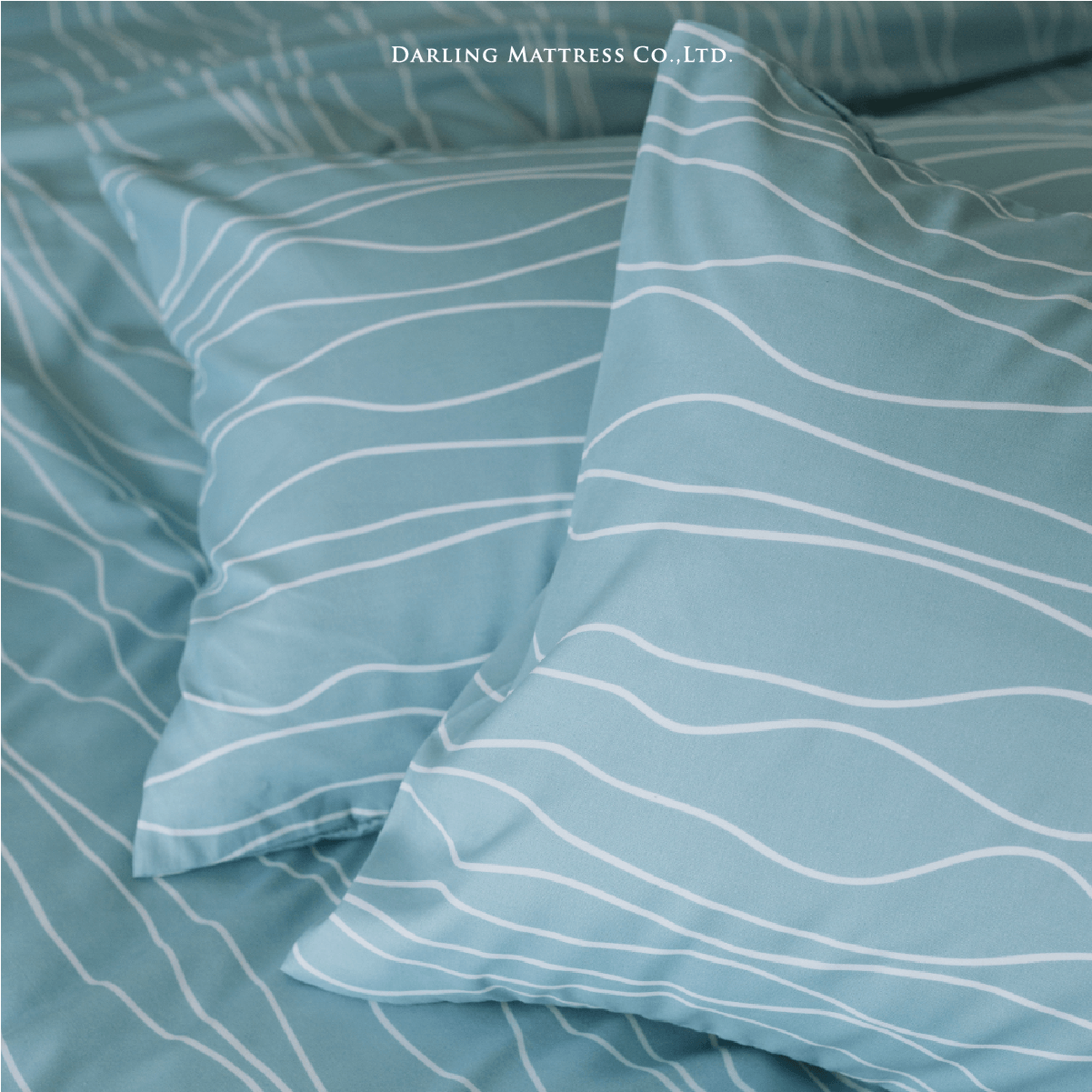 ชุดผ้าปูผ้านวม 3.5 ฟุต DARLING MATTRESS รุ่นแอบสแตรกต์ ลายไอวอรี่_4